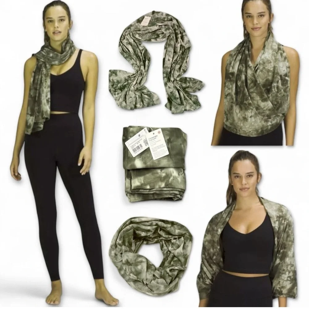 NWT Lululemon Customizable Snap Scarf